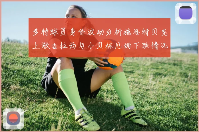 多特球员身价波动分析施洛特贝克上涨吉拉西与小贝林厄姆下跌情况解读